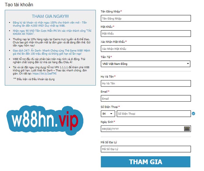 dang ky tai khoan w88 tren may tinh