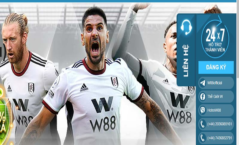 w88wc7 chăm sóc khách hàng tận tâm