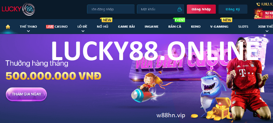 Lucky88 online 🎖️ Link vào Lucky88 mới nhất