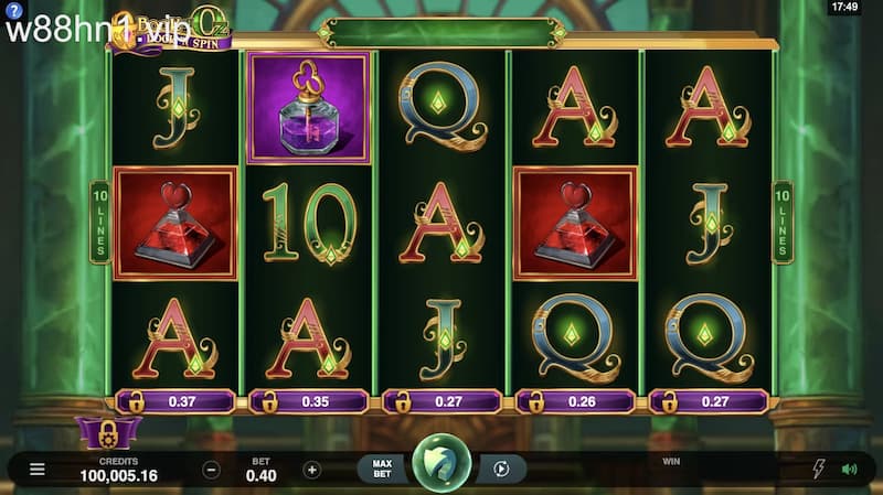 Book of Oz: Lock n Spin