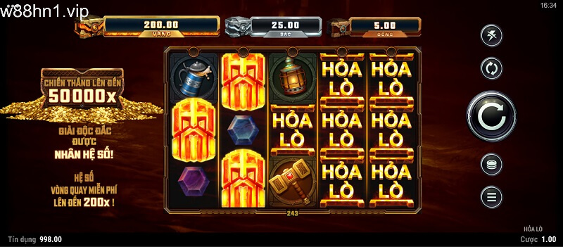 Tính năng thưởng trong game