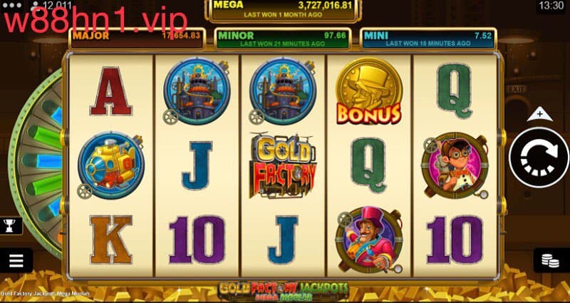 Gold Factory Jackpots Mega Moolah Gold Factory Jackpots Mega Moolah