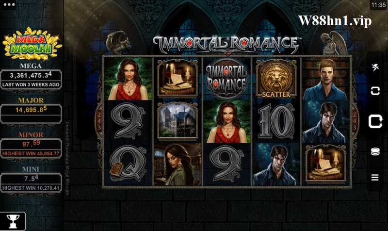 Immortal Romance Mega Moolah Immortal Romance Mega Moolah
