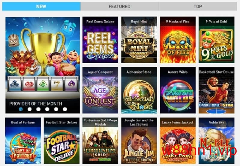 Điều nổi bật mà Microgaming Slot W88 sở hữu