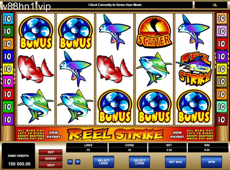 Reel Strike Chơi slot game hay tại W88