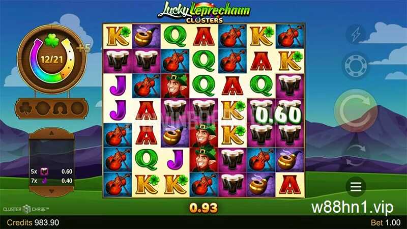 Tổng quan về máy đánh bạc Lucky Leprechaun Clusters