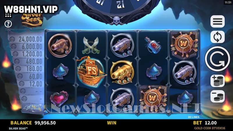 slot game Silver Seas slot game Silver Seas