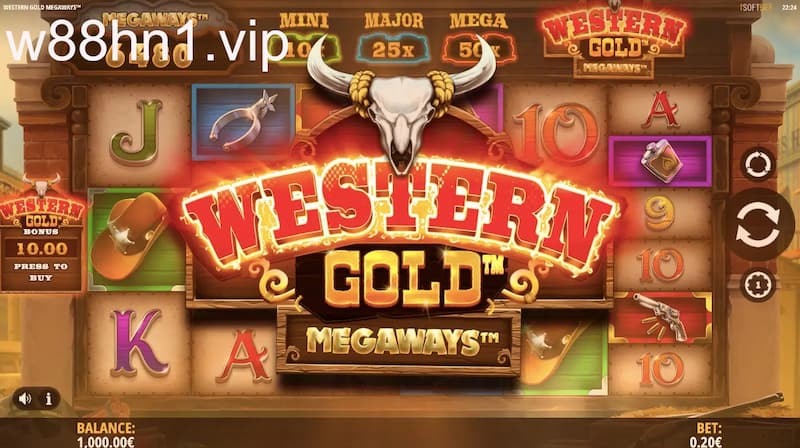 Western Gold 2 Chủ đề & thiết kế của Western Gold 2 w88