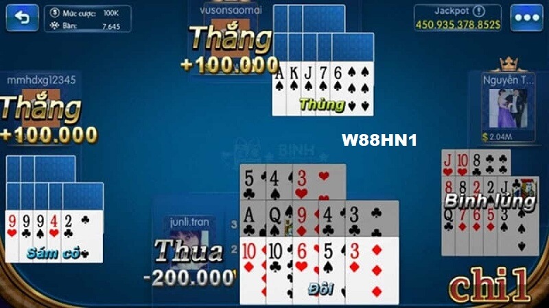 5 bí quyết chơi bài binh xập xám tại w88