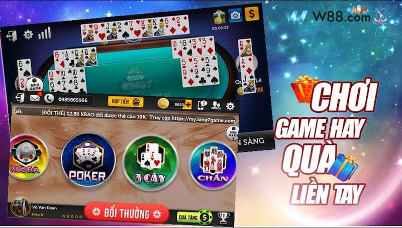 Khám phá W88 game bài đổi thưởng nạp bằng thẻ zing