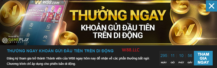 THƯỞNG NGAY KHOẢN GỬI ĐẦU TIÊN TRÊN DI ĐỘNG