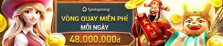 CHƠI NGAY SLOT SPADEGAMING – NHẬN ĐẾN 50 VÒNG QUAY MIỄN PHÍ MỖI NGÀY